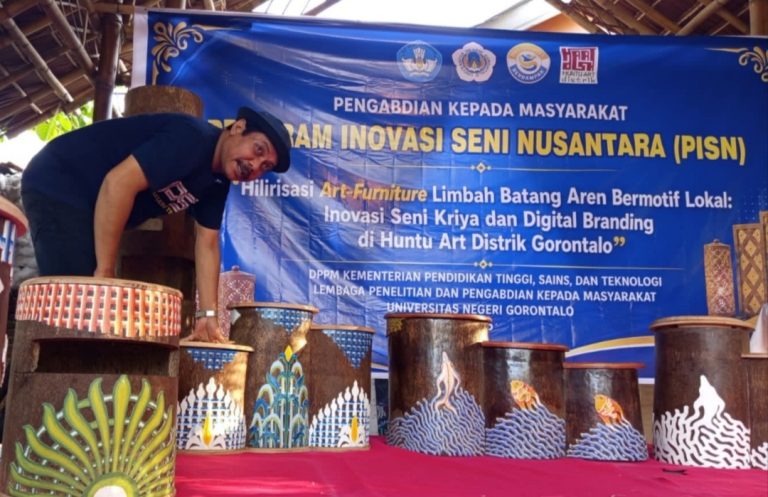 Program Inovasi Seni Nusantara: Limbah Batang Aren jadi Produk Bernilai Ekonomi
